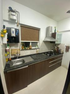 Kitchen Image of 900 Sq.ft 2 BHK Apartment / Flat for rent in Gera Misty Waters, Mundhwa Pune for Rs. 37500