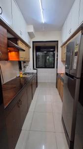 Kitchen Image of 816 Sq.ft 2 BHK Apartment / Flat for rent in Evershine Millennium Paradise, Kandivali East Mumbai for Rs. 55000
