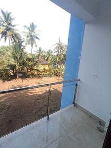 Balcony Image of 714 Sq.ft 1 BHK Apartment / Flat for sale in Mapusa Goa for Rs. 7000000