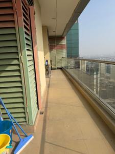 Balcony Image of 2105 Sq.ft 3 BHK Apartment / Flat for rent in Supertech Supernova, Sector 94 Noida for Rs. 65000