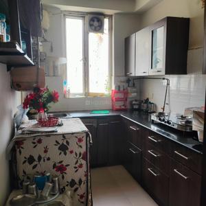 Kitchen Image of 1470 Sq.ft 3 BHK Apartment / Flat for rent in Ramprastha Pearl Court, Vaishali Ghaziabad for Rs. 45000