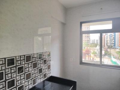 Kitchen Image of 675 Sq.ft 1 BHK Apartment / Flat for rent in Ace Homes, Kasarvadavali Thane for Rs. 16500
