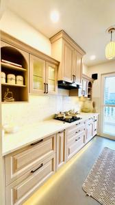 Kitchen Image of 1805 Sq.ft 3 BHK Apartment / Flat for sale in Peer Muchalla Zirakpur for Rs. 12090000