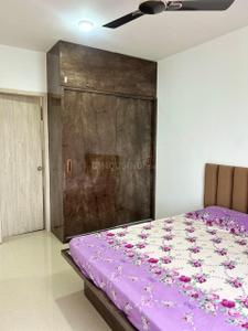 Bedroom Image of 950 Sq.ft 2 BHK Apartment / Flat for rent in Goyal My Home Wakad, Wakad Pune for Rs. 36000