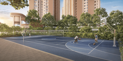 Image of 1048 Sq.ft 2 BHK Apartment / Flat for sale in Miracle Mark I, Wakad, Pune for Rs. 5600000