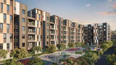 Image of 809 Sq.ft 2 BHK Apartment / Flat for sale in Padur, Chennai for Rs. 7700000