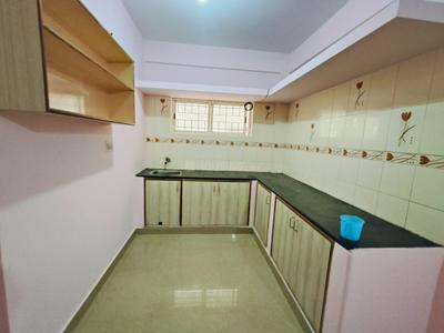 Kitchen Image of 1100 Sq.ft 2 BHK Builder Floor for rent in New Tippasandra Bengaluru for Rs. 30000