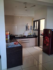Kitchen Image of 990 Sq.ft 3 BHK Apartment / Flat for rent in Colin Haven, Chandkheda Ahmedabad for Rs. 25000
