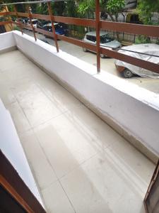 Balcony Image of 1250 Sq.ft 3 BHK Apartment / Flat for rent in Sahyog Apartment, Mayur Vihar Phase 1 New Delhi for Rs. 48000