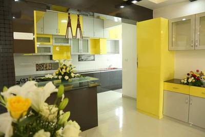 Kitchen Image of 1655 Sq.ft 3 BHK Apartment / Flat for sale in Bren Palms by Bren Corporation, Parappana Agrahara Bengaluru for Rs. 18500000