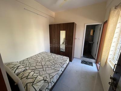 Bedroom Image of 600 Sq.ft 1 BHK Builder Floor for rent in Bellandur Bengaluru for Rs. 30000