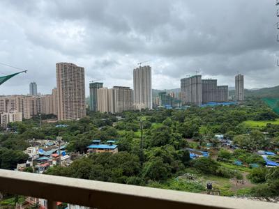 Balcony Image of 903 Sq.ft 2 BHK Apartment / Flat for sale in Shriraam Pushpanjali Residency, Thane West Thane for Rs. 9000000