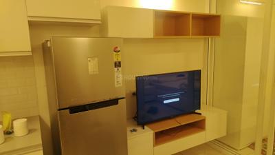 Kitchen Image of 550 Sq.ft 1 RK Apartment / Flat for rent in L And T Raintree Boulevard, Sahakara Nagar Bengaluru for Rs. 45000