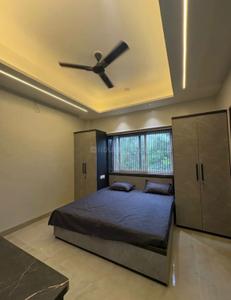 Bedroom Image of 400 Sq.ft 1 RK Apartment / Flat for rent in Vijay Nagar Indore for Rs. 13100