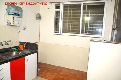 Kitchen Image of 920 Sq.ft 2 BHK Apartment / Flat for sale in PS Splendour County, Wagholi Pune for Rs. 7500000