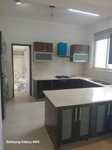Kitchen Image of 2967 Sq.ft 4 BHK Apartment / Flat for rent in Tulsiani Golf View Apartments, Sushant Golf City Lucknow for Rs. 42000