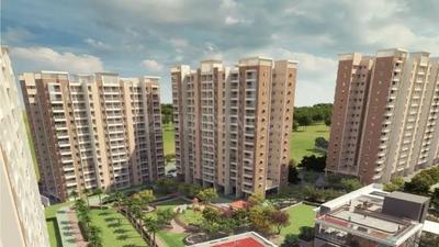 Image of 1199 Sq.ft 2 BHK Apartment / Flat for sale in Ashiana Malhar Phase III, Marunji, Pune for Rs. 8600000