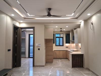 Living Room Image of 1350 Sq.ft 3 BHK Builder Floor for rent in Paschim Vihar New Delhi for Rs. 50000