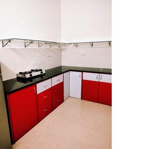 Kitchen Image of 1200 Sq.ft 2 BHK Apartment / Flat for rent in Landscape Town, Panjim Goa for Rs. 55000