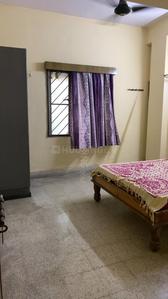 Bedroom Image of 1100 Sq.ft 2 BHK Builder Floor for rent in Mehdipatnam Hyderabad for Rs. 25000