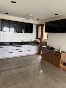 Kitchen Image of 1172 Sq.ft 3.5 BHK Apartment / Flat for rent in Malabar Exotica, Vaishno Devi Circle Ahmedabad for Rs. 43000