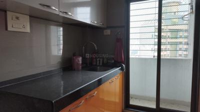 Kitchen Image of 1600 Sq.ft 3 BHK Apartment / Flat for sale in Concrete Sai Saakshaat, Kharghar Navi Mumbai for Rs. 32500000