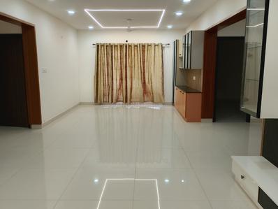 Living Room Image of 2061 Sq.ft 3 BHK Apartment / Flat for rent in Praneeth Pranav Solitaire, Bachupally Hyderabad for Rs. 50000