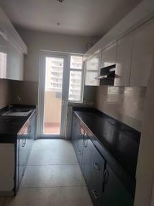 Kitchen Image of 1800 Sq.ft 3 BHK Apartment / Flat for rent in Rishita Manhattan, Gomti Nagar Extension Lucknow for Rs. 40000
