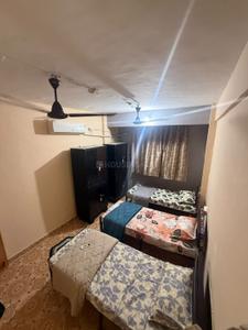 Bedroom Image of Om Sai PG  in Ghansoli, Navi Mumbai