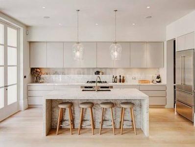 Kitchen Image of 1600 Sq.ft 3 BHK Apartment / Flat for sale in Soar Azure Residences, Andheri West Mumbai for Rs. 52500000