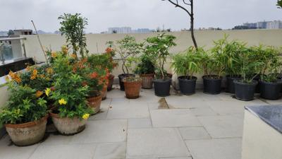 Terrace Image of 850 Sq.ft 2 BHK Apartment / Flat for sale in PS Arham, New Town Kolkata for Rs. 9000000