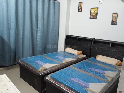 Bedroom Image of 1080 Sq.ft 2 BHK Apartment / Flat for rent in Shyam Sukan Residency, Bhaijipura Gandhinagar for Rs. 32000