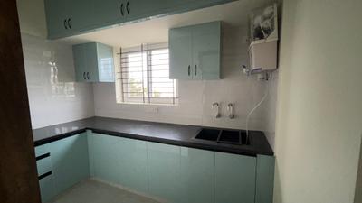 Kitchen Image of 400 Sq.ft 1 BHK Builder Floor for rent in Amrutahalli Bengaluru for Rs. 28000