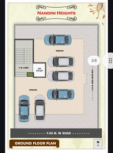 Image of 1200 Sq.ft 3 BHK Apartment / Flat for sale in Dwarka, Nashik for Rs. 5750000