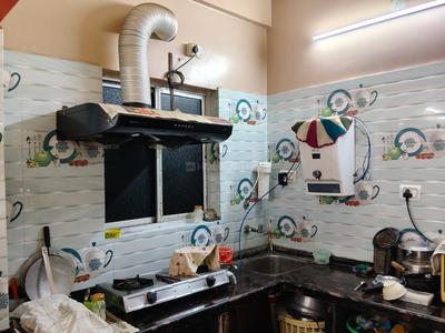 Kitchen Image of 825 Sq.ft 2 BHK Apartment / Flat for sale in Mukundapur Kolkata for Rs. 4700000