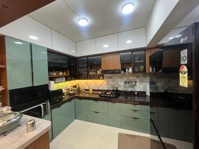 Kitchen Image of 993 Sq.ft 3 BHK Apartment / Flat for sale in ARV Regalia, Mohammed Wadi Pune for Rs. 13000000