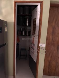 Kitchen Image of 1300 Sq.ft 3 BHK Apartment / Flat for sale in Hari Aalayam, Sargasan Gandhinagar for Rs. 12100000