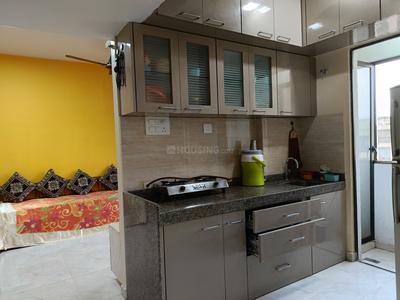 Kitchen Image of 570 Sq.ft 2 BHK Apartment / Flat for sale in Sunteck West World, Naigaon East Naigaon for Rs. 4500000