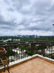 Bedroom Two Image of 2500 Sq.ft 4 BHK Apartment / Flat for rent in Goel Hari Ganga, Yerawada Pune for Rs. 77000