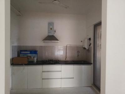 Kitchen Image of 1000 Sq.ft 2 BHK Apartment / Flat for rent in Manhattan, Charholi Budruk Pune for Rs. 25000