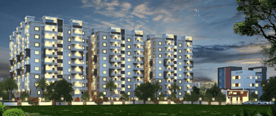 Image of 1164 Sq.ft 2 BHK Apartment / Flat for sale in Chandanagar, Hyderabad for Rs. 8000000