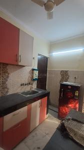 Kitchen Image of 800 Sq.ft 1 BHK Builder Floor for rent in Safdarjung Enclave New Delhi for Rs. 35000