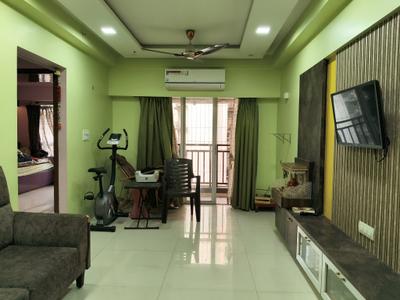 Living Room Image of 600 Sq.ft 1.5 BHK Apartment / Flat for sale in Concrete Sai Swayam, Chembur Mumbai for Rs. 19500000