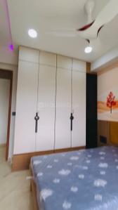 Bedroom Image of 1300 Sq.ft 3 BHK Apartment / Flat for rent in Radhe Infinity, Kudasan Gandhinagar for Rs. 50000