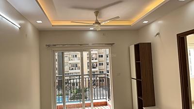 Living Room Image of 584 Sq.ft 1 BHK Apartment / Flat for rent in Prestige Primrose Hills Ph I, Uttarahalli -Manavarthekaval Bengaluru for Rs. 23000