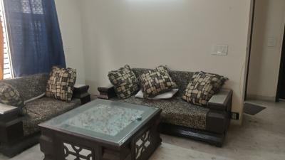 Living Room Image of 1100 Sq.ft 3 BHK Builder Floor for rent in Hari Nagar New Delhi for Rs. 39000