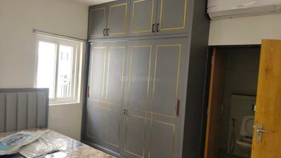 Bedroom Image of 1979 Sq.ft 3 BHK Apartment / Flat for rent in Spectra, Financial District Hyderabad for Rs. 80000