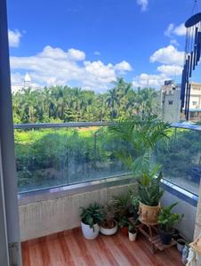 Balcony Image of 650 Sq.ft 1 BHK Apartment / Flat for rent in VTP Leonara H Building, Mahalunge Pune for Rs. 30000