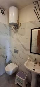 Bathroom Image of 1250 Sq.ft 2 BHK Builder Floor for rent in Singhpura Zirakpur for Rs. 24000
