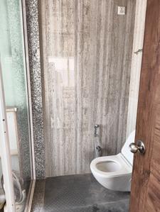 Bathroom Image of 675 Sq.ft 1 BHK Apartment / Flat for rent in Parth Lakeview, Dighe Thane for Rs. 40000